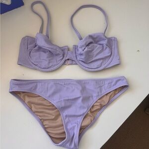 Shade & Shore Lavender Bikini Set